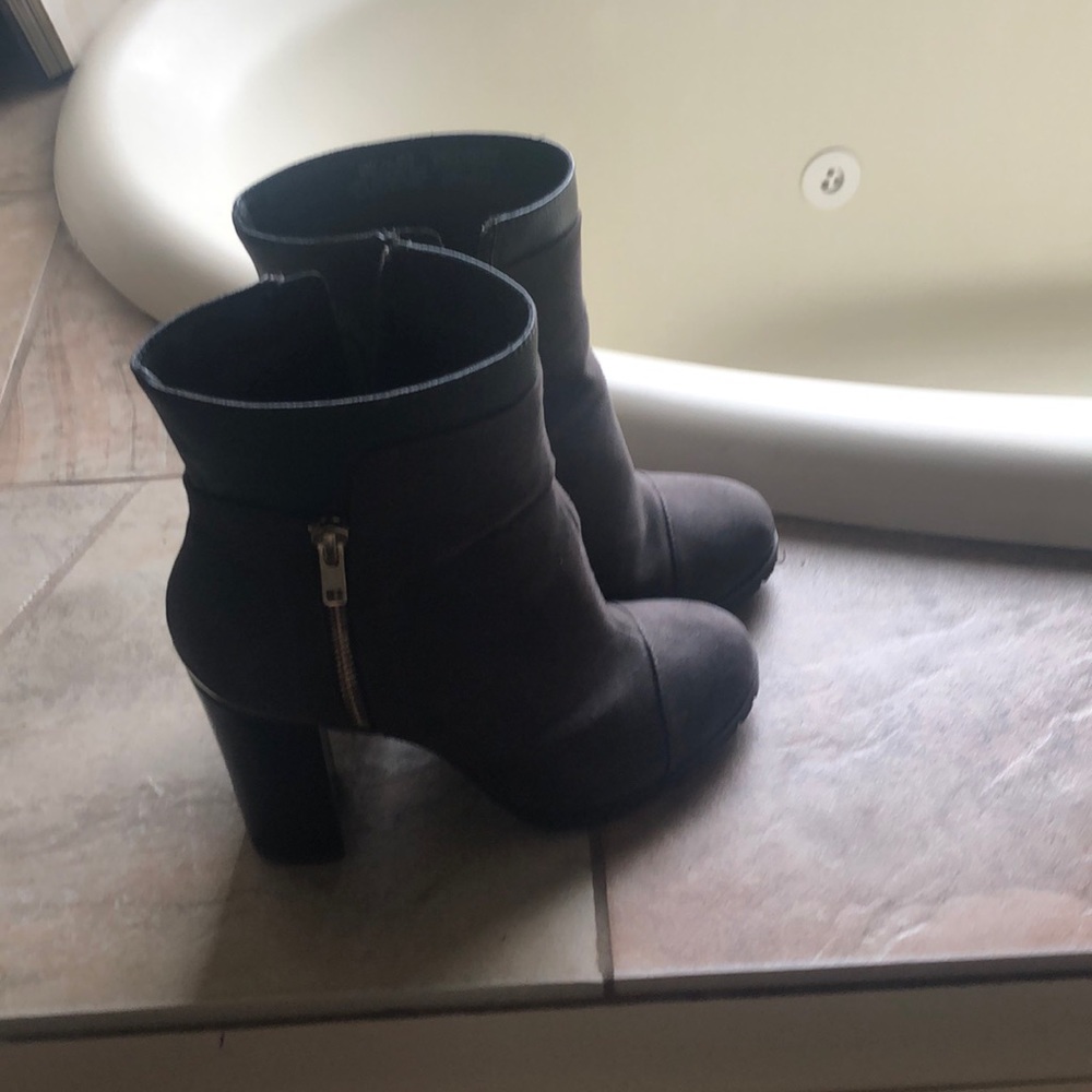 Grey Boots